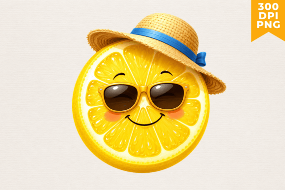 Download Lemon Citrus Slice Summer Vibe Clipart - Vibe Collection