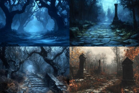 Download Haunted Forest Photo Backgrounds - Premium Resources