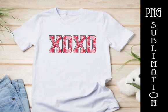 Download Camo Xoxo PNG Digital Download Valentine - Digital download Collection