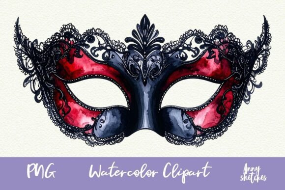 Download Carnival Mask PNG Dark Romance Clipart - Premium Resources